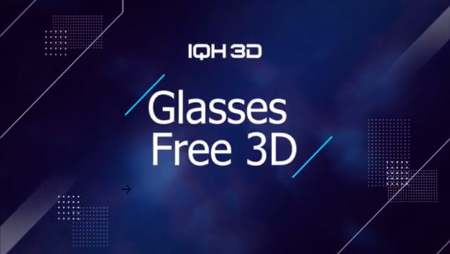 IQH3D SKYY Glasses-Free Online Streaming Tablet video thumbnail