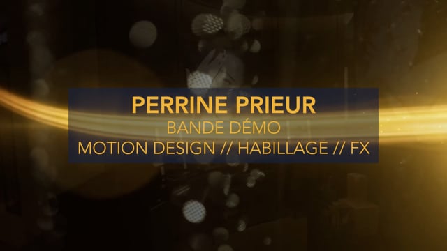 BANDE DÉMO POST-PROD // MOTION DESIGN 2021