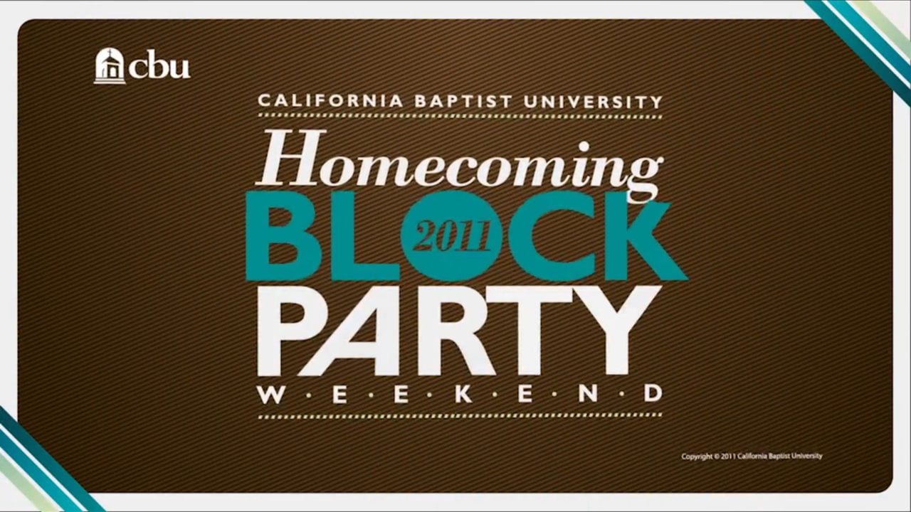 CBU Homecoming Block Party 2011 on Vimeo