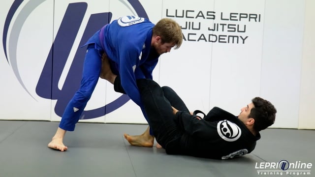 Lasso With De La Riva to Sit Up Guard to Takedown
