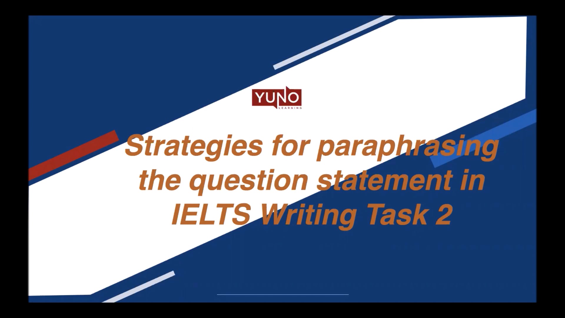 IELTS Writing Task 2 How To Paraphrase Question Yuno Learning