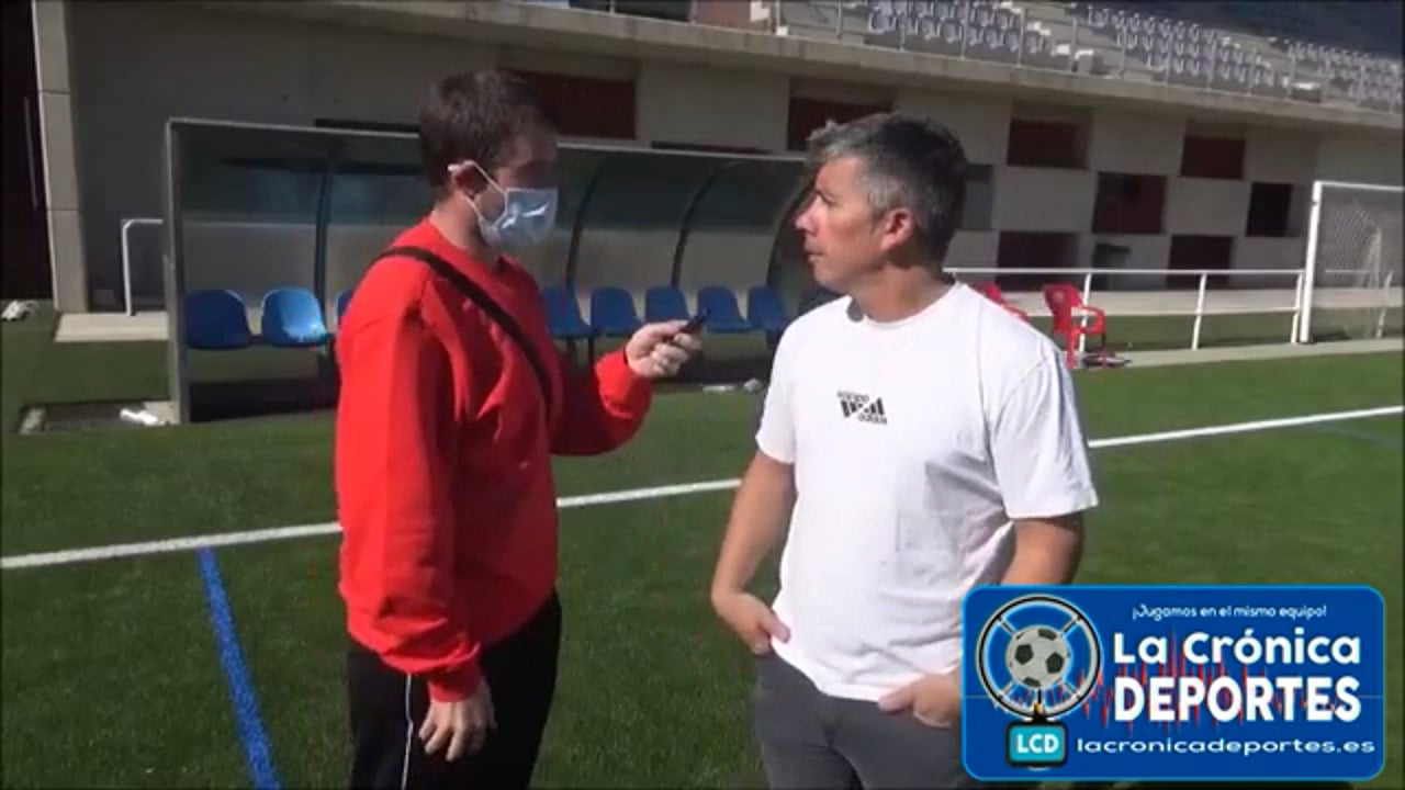 JORGE ABAD (Entrenador Cuarte) CD Cuarte 2-1 Deportivo Aragón / Jornada 8 / 3ª División
