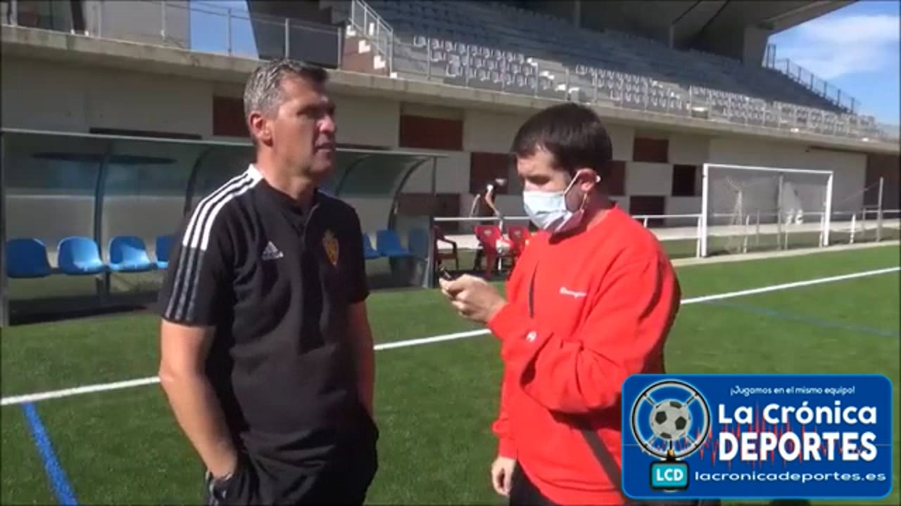 EMILIO LARRAZ (Entrenador Deportivo Aragón) CD Cuarte 2-1 Deportivo Aragón / Jornada 8 / 3ª División