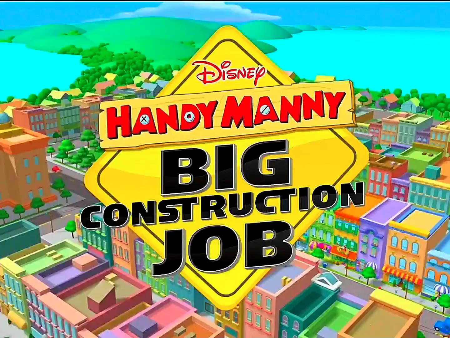 Handy manny big construction job dvd