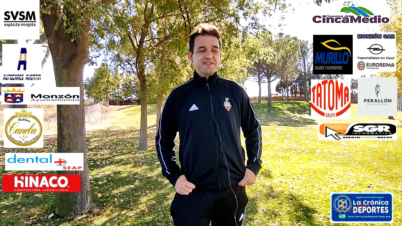 SERGIO LAGUNAS (Entrenador Calamocha) Calamocha 0-3 At. Monzón / J 8 / 3ª División