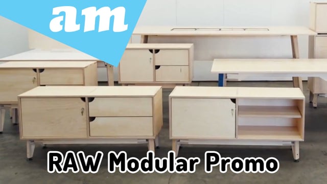 RAW Modular Furniture Manufacture in Pretoria Featured AM.CO.ZA CNC Routers in Them Promo Video