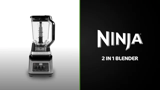 Ninja mixer med 2 automatiska program: Blend & Max blandning