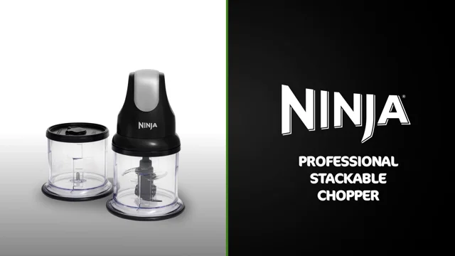 Ninja Professional Stackable Chopper 200W {NJ1002UKBK} 🔥Price
