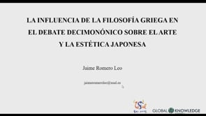 La influencia de la filosofía griega en el debate decimonónico sobre el arte y la estética japonesa