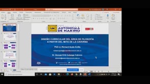 Diseño Curricular del área de filosofía a partir del mito de la caverna