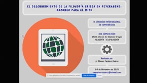 El descubrimiento de la filosofía griega en Feyerabend: razones para el mito