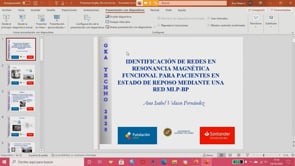 Identificación de redes en resonancia magnética funcional para pacientes en estado de reposo mediante una red MLP-BP