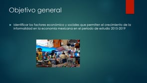 La informalidad y el desempleo en la economía de México