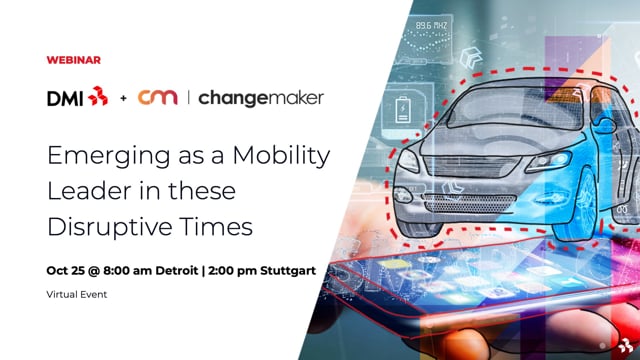 Emerging as a mobility leader in these disruptive times