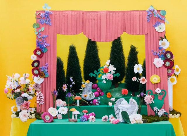 NEW YORK TIMES PAPER FLOWERS KYOKO HAMADA