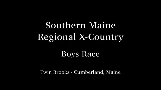 Regional XC Boys Race