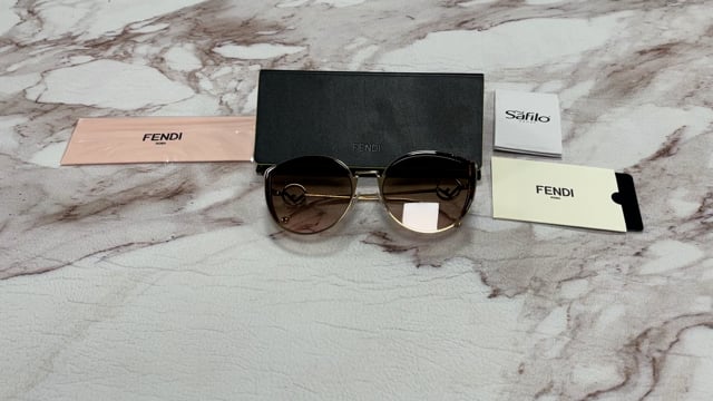 Fendi Women\'s FF0290/S 807/9O Black/Gold Cat Eye Sunglasses 58mm s-l400.jpg main image 4