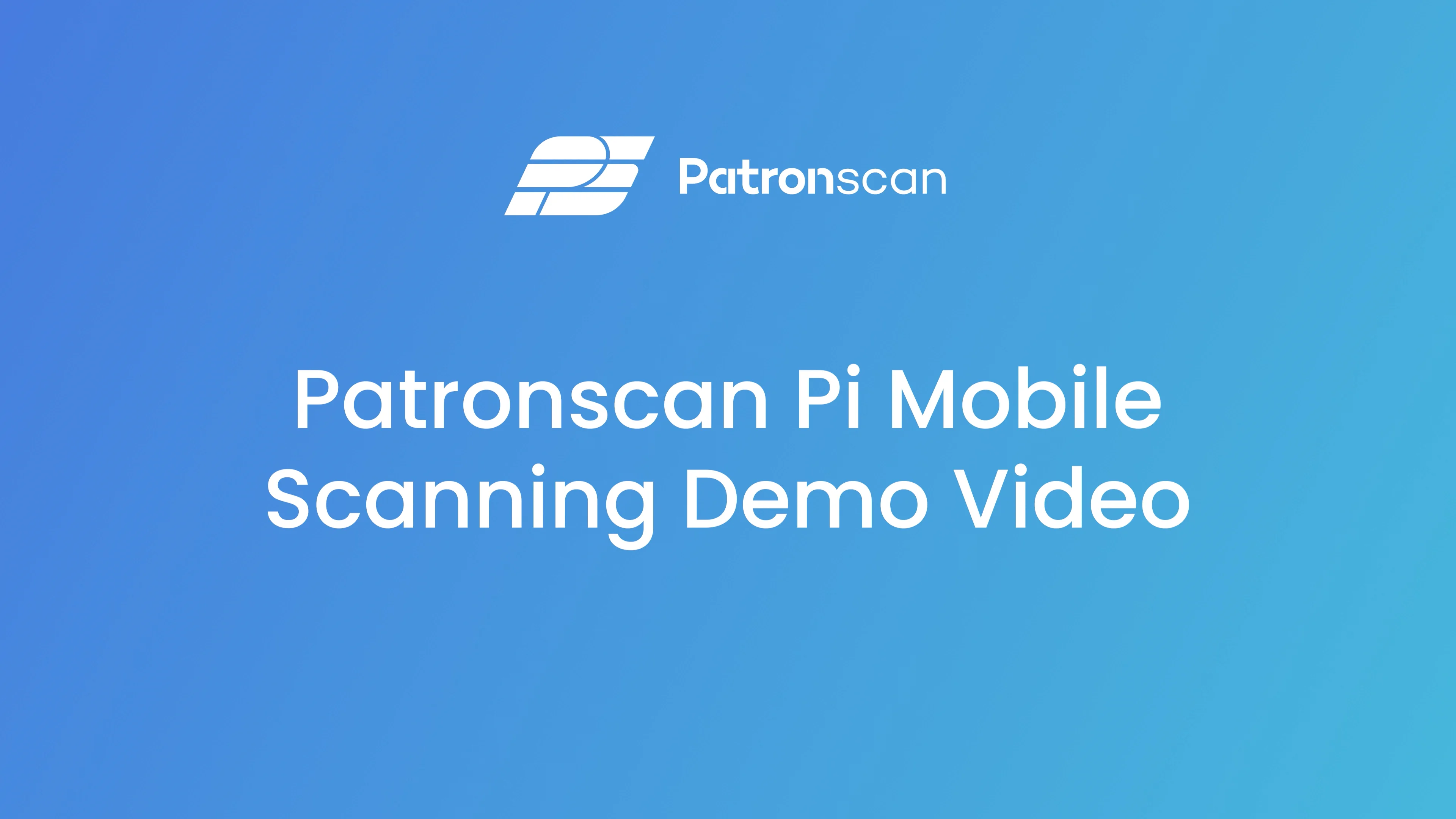 Pi-mobile scan demo video on Vimeo