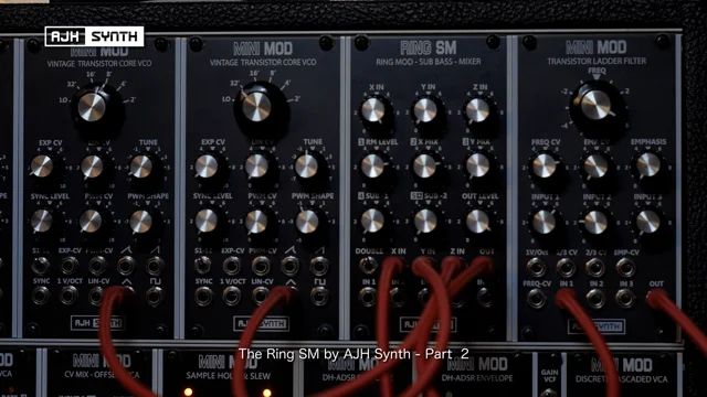 AJHSynth announces MiniMod Keyz modular monosynth | AJH Synth MiniMod Transistor Core VCO | 鍵盤楽器 | Zihuzr
