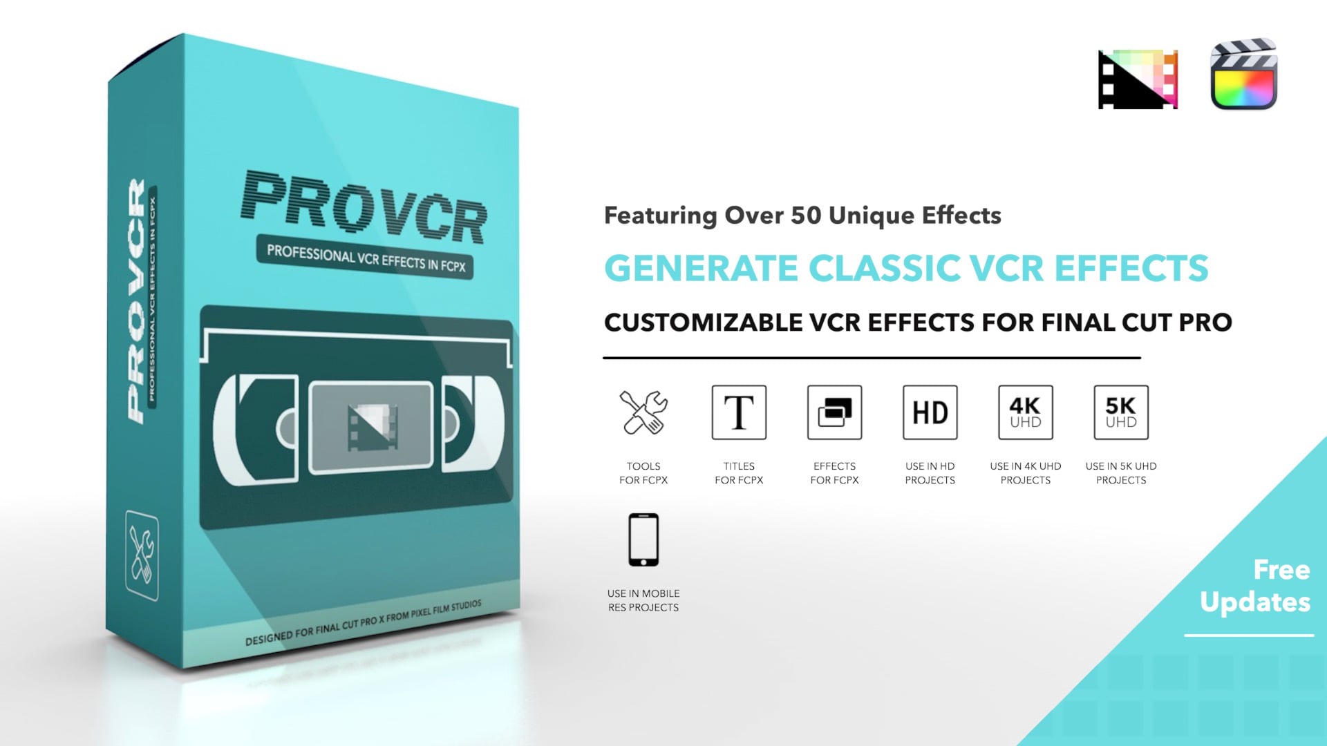 ProVCR - Professional VCR Effects in FCPX from Pixel Film Studios on Vimeo