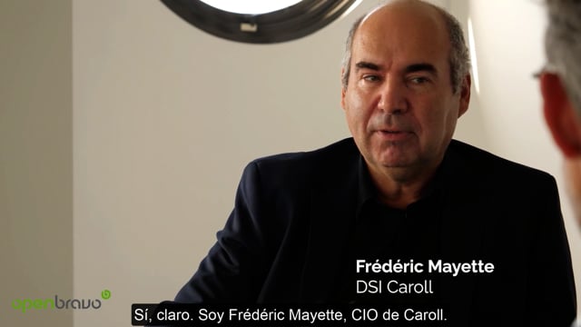 Entrevista con CIO de Caroll (Francés, subtítulos en español)