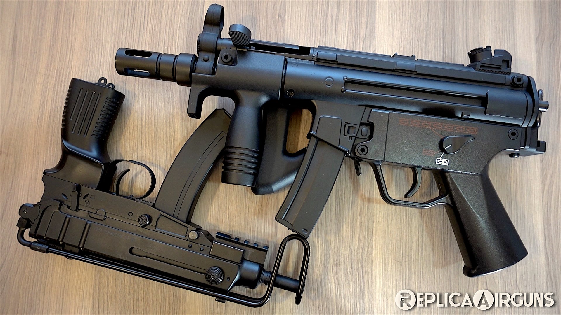 ASG CZ Scorpion VZ61 and B&T BT5 AEG 6mm Airsoft Gun Shooting Update