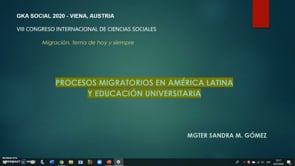 Procesos migratorios en América Latina y educación universitaria
