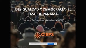 Desigualdad y democracia. El caso de Panamá