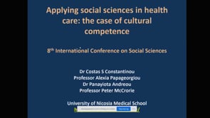 Applying social sciences in healthcare practice: the case of cultural competence
