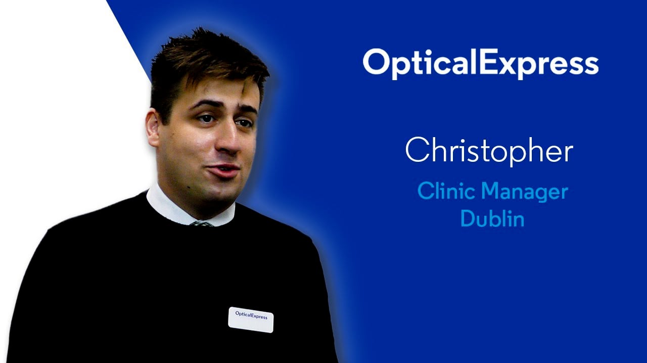 Christopher Clinic Manager Optical Express Dublin on Vimeo