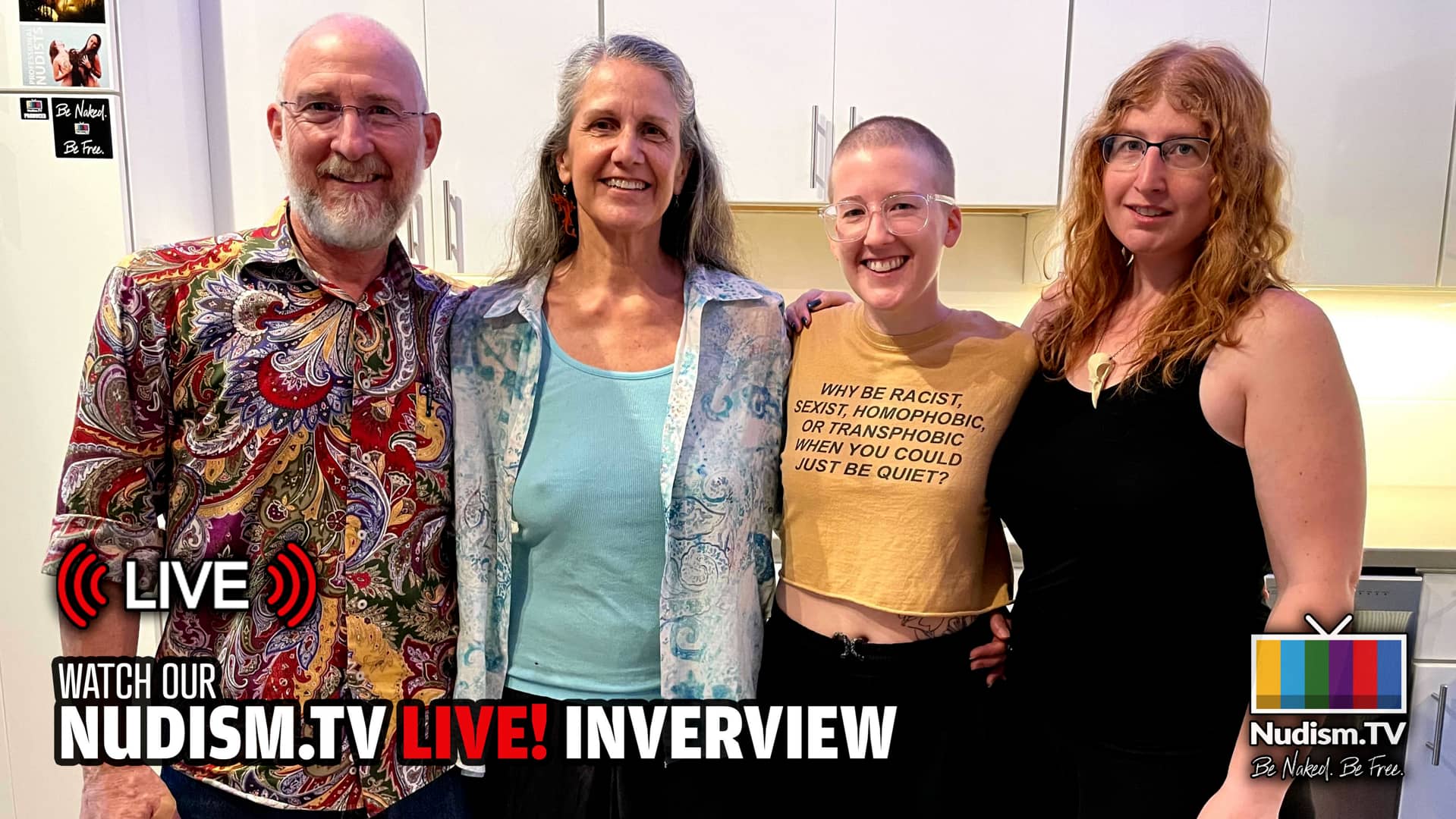 Nudism.TV Live! Our Interview With Bunny & Family! on Vimeo