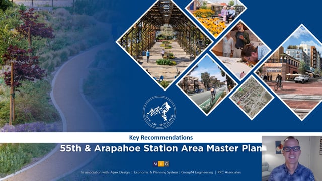 Draft Recommendations for the 55th & Arapahoe Station Area - Fall 2021