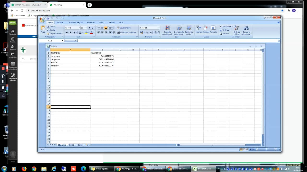 Cómo Importar Contactos A Whatsapp Desde Excel On Vimeo 3904