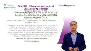 Propuesta pedagógica en derechos de autor y licencias a la información y a los contenidos digitales. Proyecto DALIC