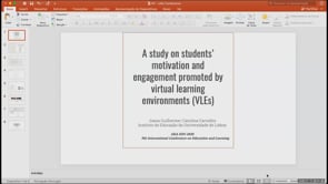 A study on student’s motivation and engagement promoted by virtual learning environments (VLE)