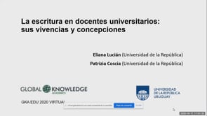 La escritura en docentes universitarios