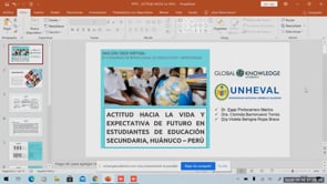 Actitud hacia la vida y expectativa de futuro en estudiantes de educación secundaria, Huánuco – Perú
