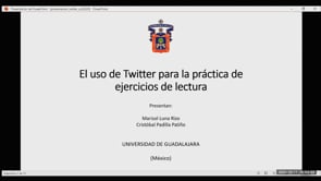 El uso de Twitter para la práctica de ejercicios de lectura