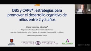 DBS y CARE®: estrategias para promover el desarrollo cognitivo de niños entre 2 y 5 años