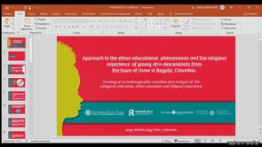 Approach to the ethnoeducational phenomenon and the religious experience of young Afrodescendants from the town of Usme in Bogota, Colombia