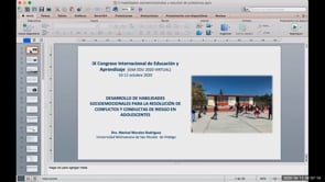 Desarrollo de habilidades socioemocionales para la resolución de conflictos y conductas de riesgo en adolescentes