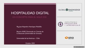 Hospitalidad Digital. Un concepto para la educación del siglo XXI