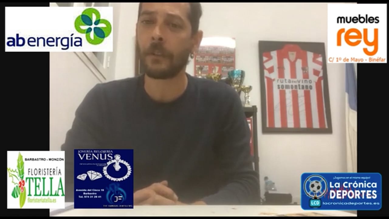 ERIC VEGA (Presidente AD Barbastro Base) Analizamos el arranque de temporada del fútbol base barbastrense y su vinculación, a partir del próximo curso, con el UD Barbastro Sommos