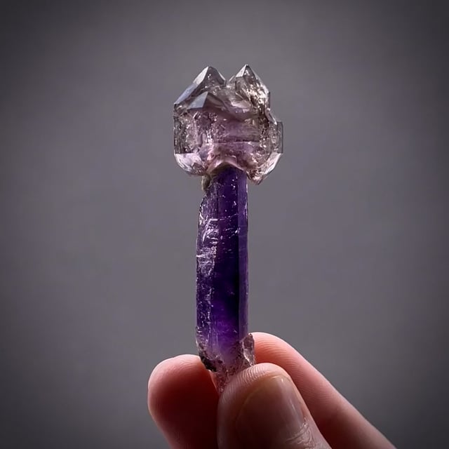 Quartz var. Amethyst (scepter)