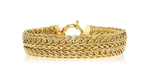 14kt Yellow Gold Sedusa-Link Bracelet