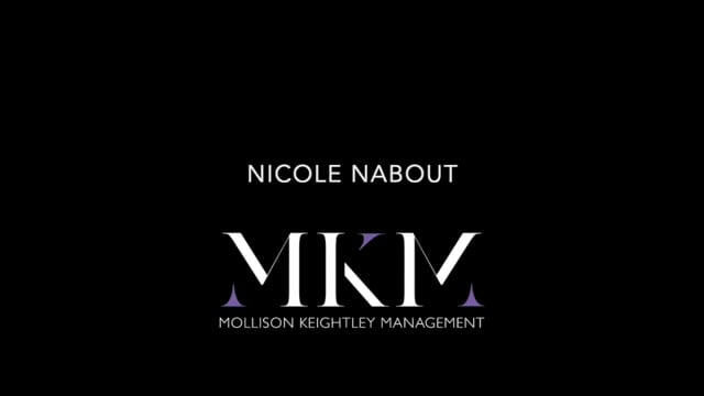 Showreel for Nicole Nabout