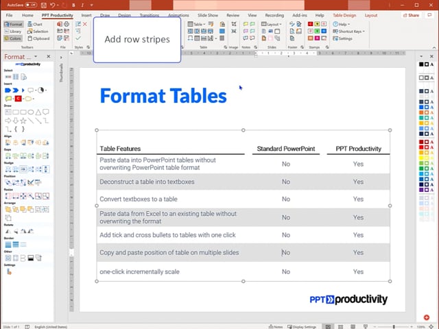 How to format table row height in powerpoint brokeasshome