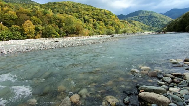 Teberda River Dombay Caucasus Free video on Pixabay