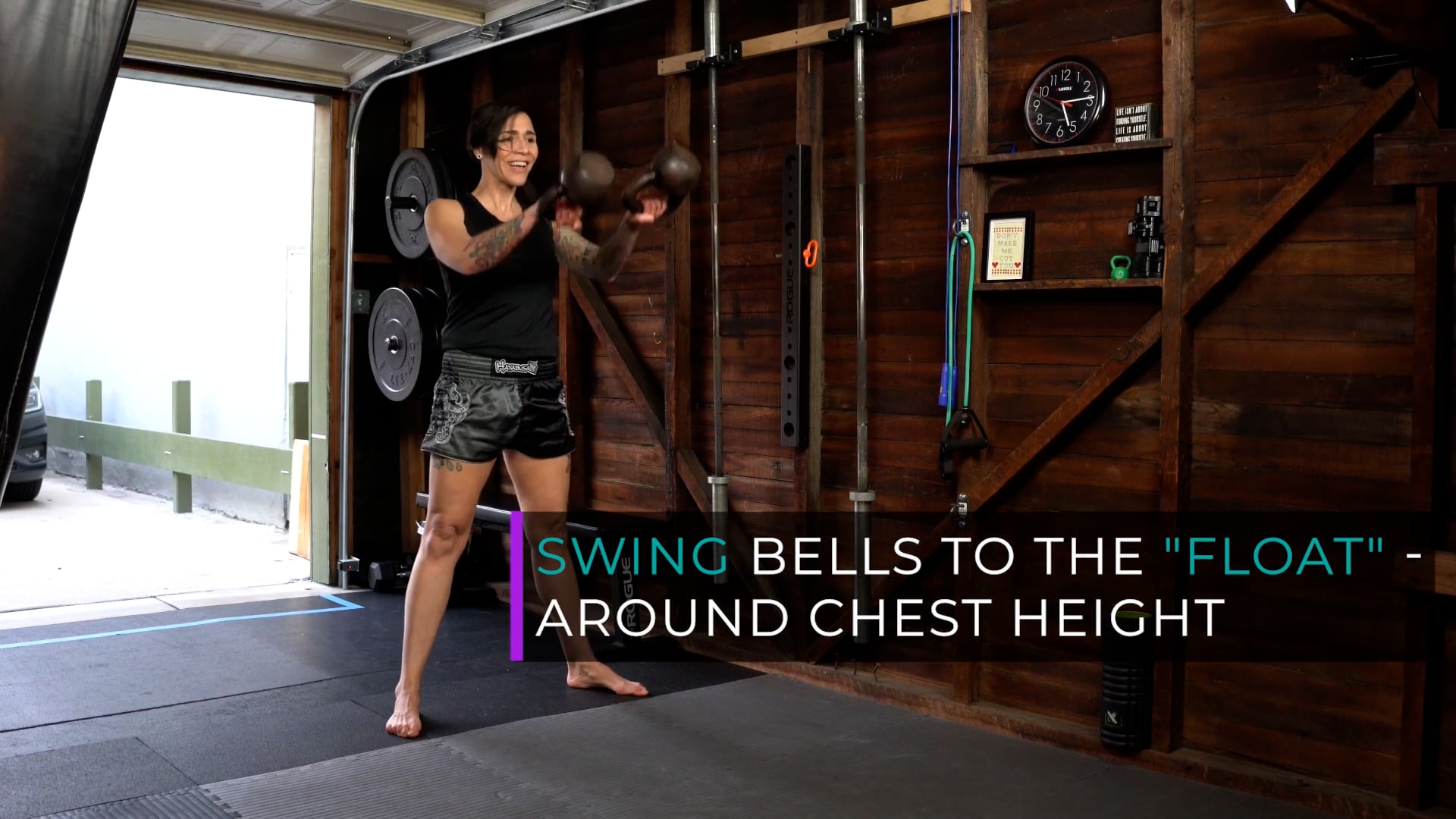 Double Kettlebell Swing on Vimeo