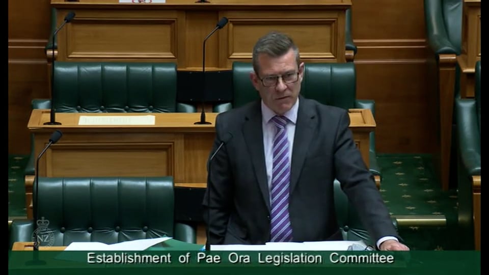 Government motion on notice No 3 Establishment of Pae Ora Legislation ...